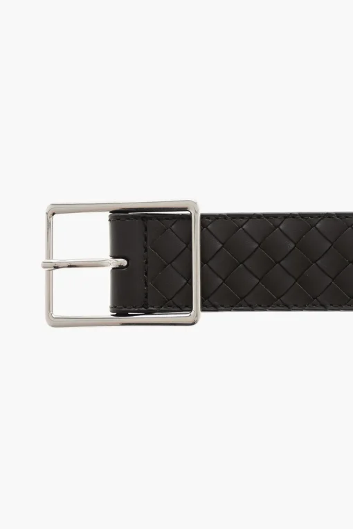 Cintura in Pelle Intrecciata 35mm>Bottega Veneta Clearance