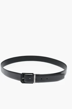 Online Cintura in Pelle Reversibile 35mm Uomo Cinture