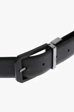 Online Cintura in Pelle Reversibile 35mm Uomo Cinture
