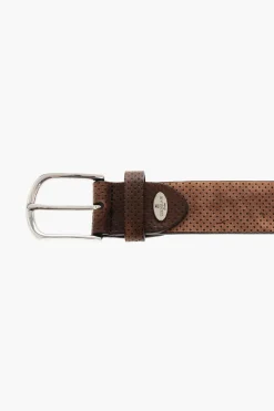 Cintura in Pelle Traforata 30mm>Corneliani Online