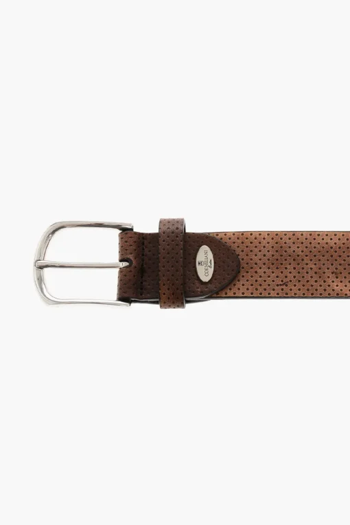 Cintura in Pelle Traforata 30mm>Corneliani Online