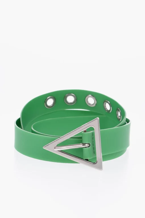Fashion Cintura in Pvc a Tinta Unita Accessori