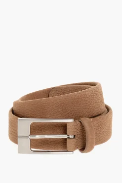 Fashion Cintura in Suede Martellato 30mm Uomo Cinture