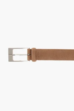 Fashion Cintura in Suede Martellato 30mm Uomo Cinture