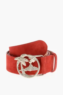 Cintura in Suede 40mm>Dsquared2 Fashion