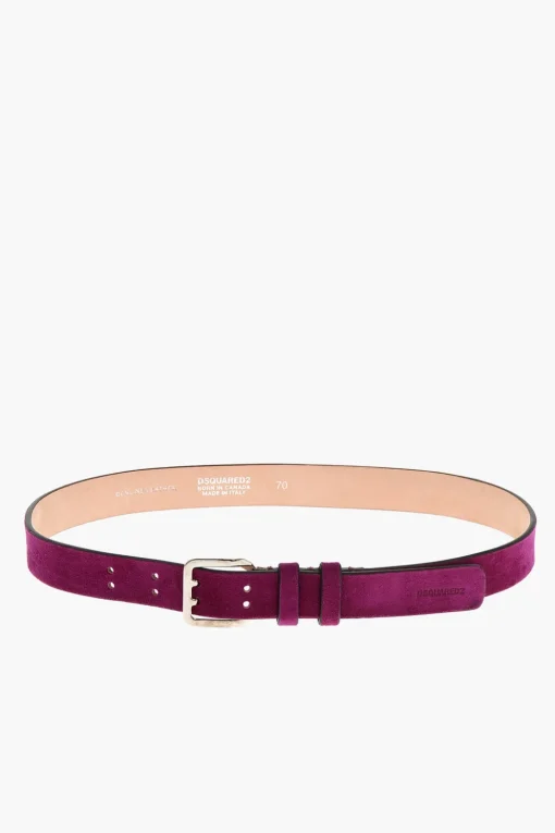 Cintura in Suede 25mm>Dsquared2 Discount