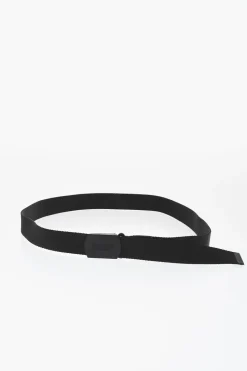 Cintura in Tinta Unita con Fibbia Military 30mm>Dsquared2 Outlet