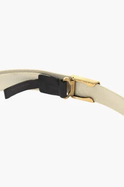 Cintura Industrial a Tinta Unita con Fibbia Dorata 30mm></noscript>Dsquared2 New