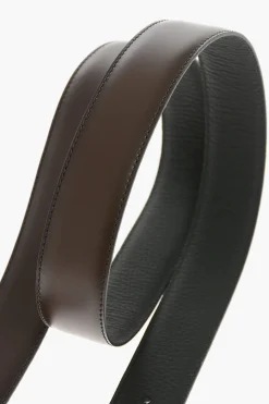 Cintura Reversibile in Pelle e Pelle Martellata></noscript>Ermenegildo Zegna Best