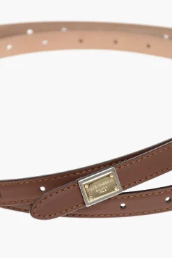 Clearance Cintura Slim in Pelle 15mm Donna Cinture