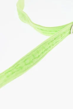 Discount Cintura TWIN BEACH in Spugna di Cotone a Tinta Unita 45mm Donna Cinture