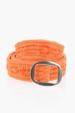 New Cintura TWIN BEACH in Spugna di Cotone a Tinta Unita 45mm Donna Cinture