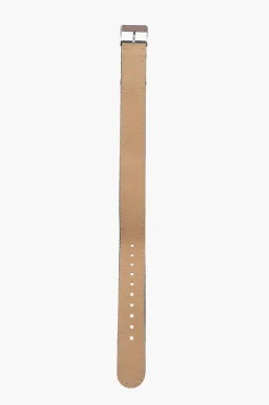 Online Cinturino per Orologio in Tinta Unita a Passaggio Unico 18mm Uomo Accessori Hi-Tech