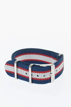 Cinturino Slip-Through a Righe con Fibbia Argentata 20mm></noscript>TIMEX Discount