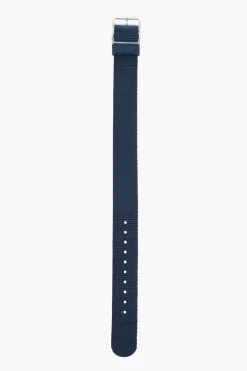 Cinturino Slip-Through in Tessuto a Tinta Unita 18mm>TIMEX Outlet