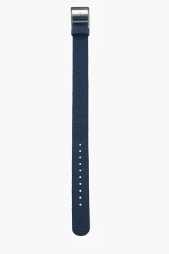 Cinturino Slip-Through in Tessuto a Tinta Unita 18mm>TIMEX Outlet