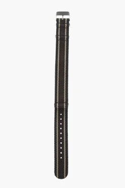 Best Cinturino Slip-Through in Tessuto con Fibbia Argentata 20mm Uomo Accessori Hi-Tech