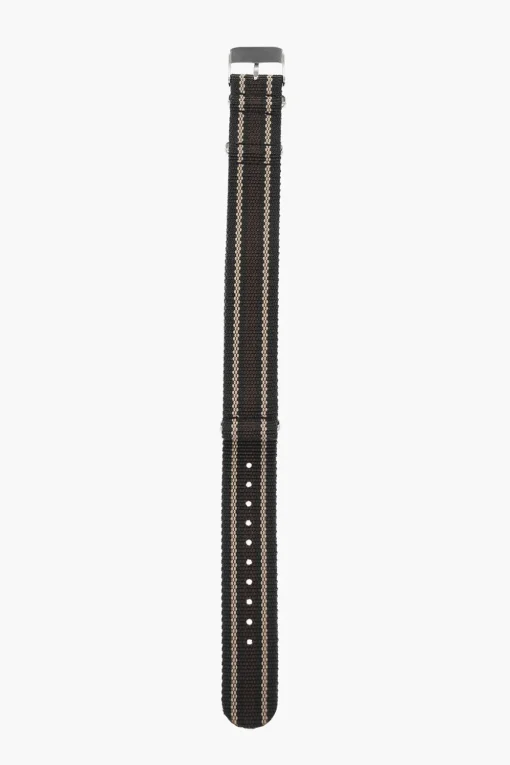 Best Cinturino Slip-Through in Tessuto con Fibbia Argentata 20mm Uomo Accessori Hi-Tech