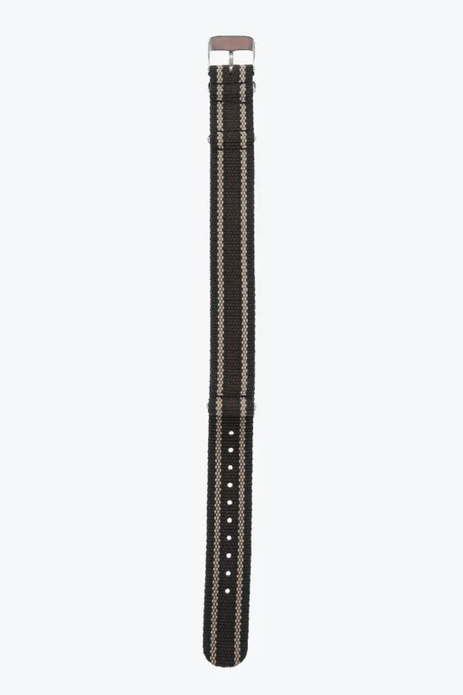 Cinturino Slip-Through in Tessuto con Fibbia Argentata 18mm>TIMEX New