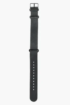 Online Cinturino Slip-Through in Pelle Effetto Vintage 19mm Uomo Accessori Hi-Tech