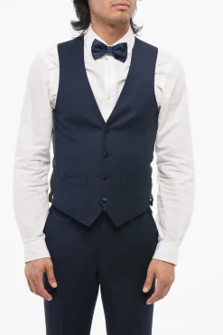 Best CODE Abito 3 Pezzi In Lana Vergine Con Revers A Lancia Uomo Completi