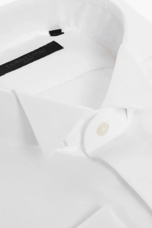 CODE Camicia Wing-tip con Abbottonatura a Scomparsa>Corneliani Sale