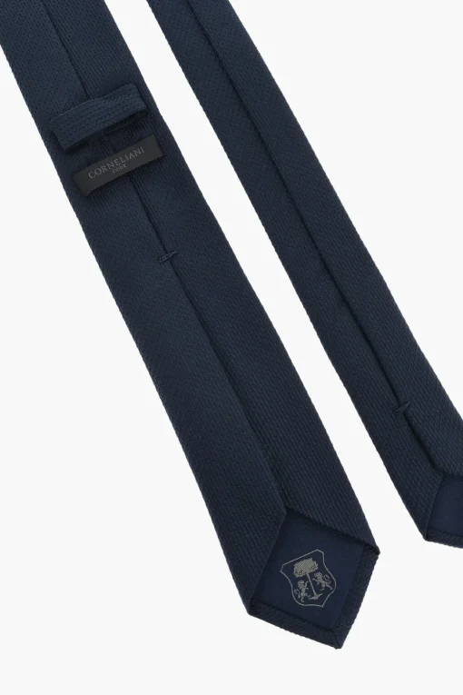 Sale CODE Cravatta in Misto Seta Jacquard Uomo Cravatte