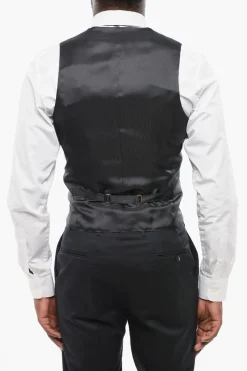 Best CODE Gilet 4 Bottoni In Lana Uomo Giacche