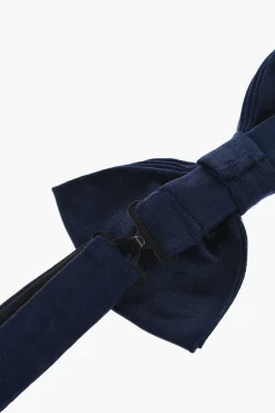 Best CODE Set Papillon e Pochette in Satin di Seta Uomo Cravatte