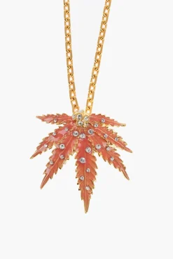 Best Collana a Catena Effetto Dorata con Strass Donna Gioielli