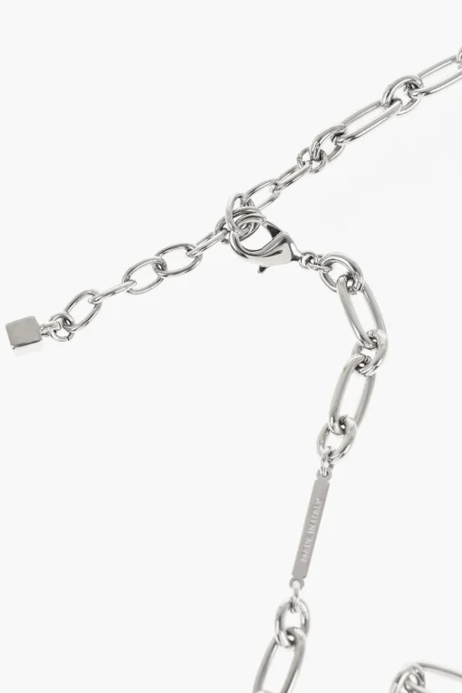 Outlet Collana a Catena GAMING in Metallo con Dettaglio in Resina Donna Gioielli