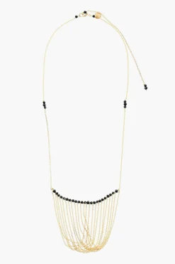 Collana Dorata con Pendente e Perline>Niani Clearance