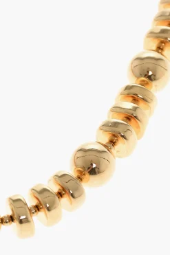 Online Collana in Ottone Effetto Dorato a Tinta Unita Donna Gioielli