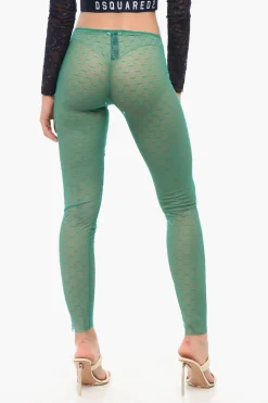 Collant in Pizzo Monogram>Dsquared2 Sale