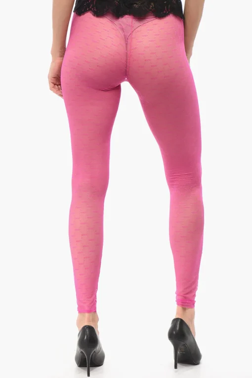 Collant in Pizzo Monogram>Dsquared2 Online
