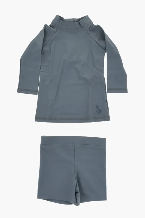 Hot Coordinato da Mare con Logo Stampato Bambino Abbigliamento|Abbigliamento