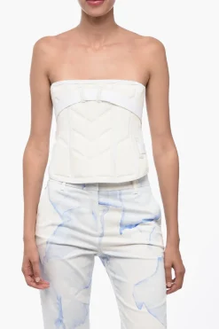 Corsetto con Fibbie e Logo Goffrato>Dior Online