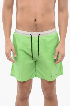 Clearance Costume Bagno Boxer Bicolore Uomo Costumi Da Bagno