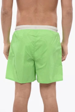 Clearance Costume Bagno Boxer Bicolore Uomo Costumi Da Bagno