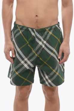 Costume Boxer in Nylon Check>Burberry Online