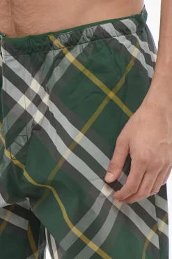 Costume Boxer in Nylon Check></noscript>Burberry Online