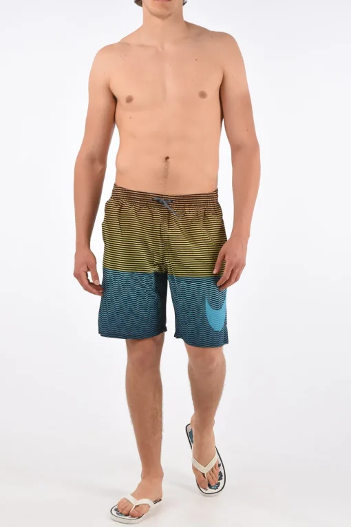 Costume da Bagno Boxer a Righe>Nike Fashion