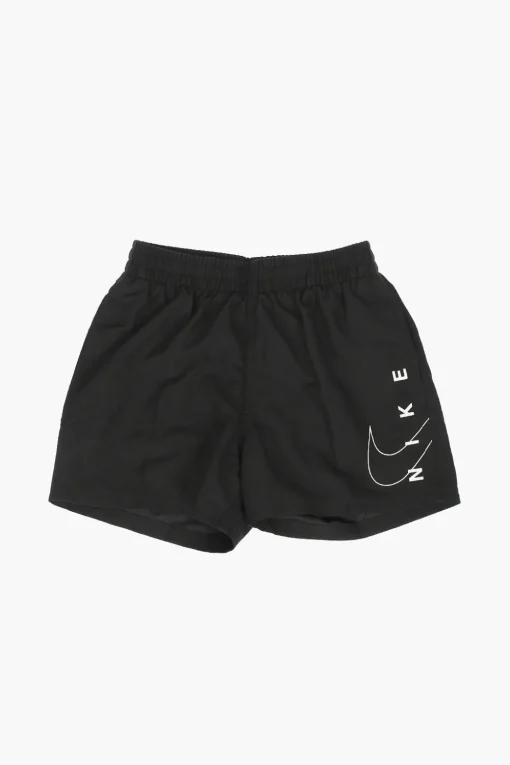 Costume da Bagno Boxer a 2 Tasche Tinta Unita con Elastico In Vita>Nike KIDS Hot