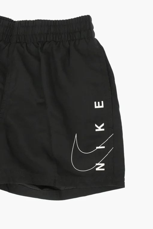 Costume da Bagno Boxer a 2 Tasche Tinta Unita con Elastico In Vita>Nike KIDS Hot
