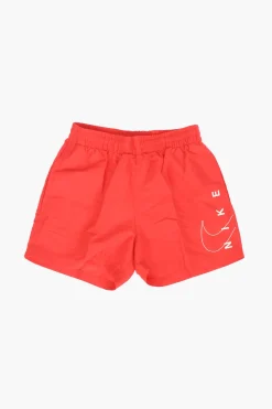 Sale Costume da Bagno Boxer a 2 Tasche Tinta Unita con Elastico In Vita Bambino Abbigliamento
