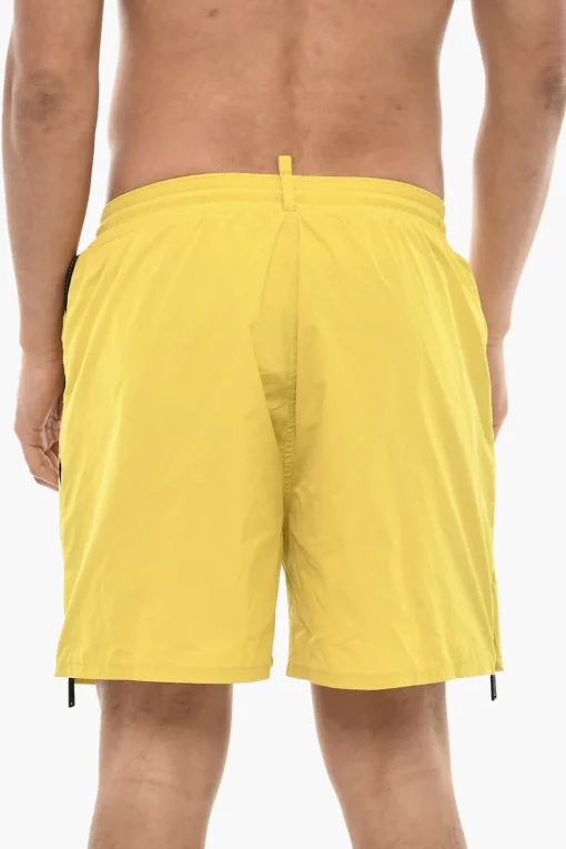 Costume Da Bagno Boxer Con Zip Laterali>Dsquared2 Best
