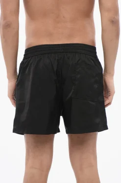 Costume Da Bagno Boxer Con Stampa Logo>Off-White Hot
