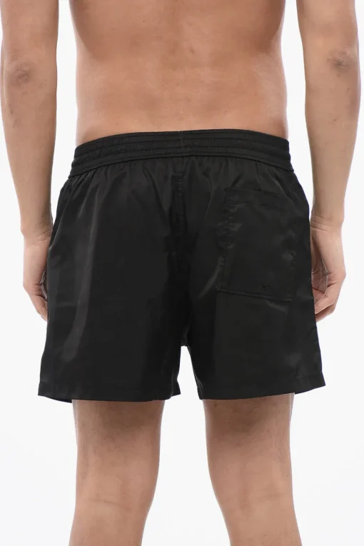 Costume Da Bagno Boxer Con Stampa Logo>Off-White Hot