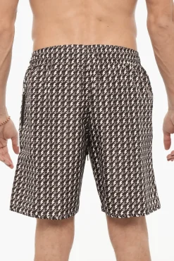 Costume da Bagno Boxer con Stampa Thunderbolt All-Over>Neil Barrett Online