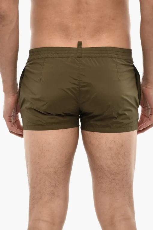Costume Da Bagno Boxer Con chiusura Zip>Dsquared2 Discount
